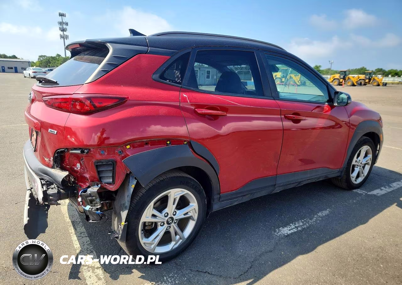2022 Hyundai Kona Sel VIN:KM8K6CAB5NU881458 - 3