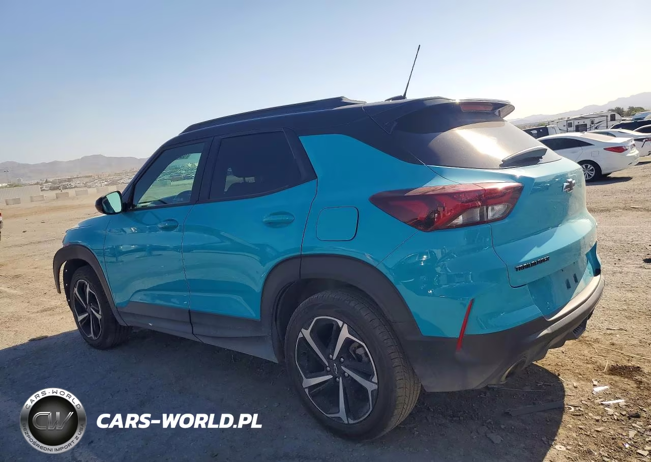 2021 Chevrolet Trailblazer Rs VIN:KL79MTSL3MB158442 - 2