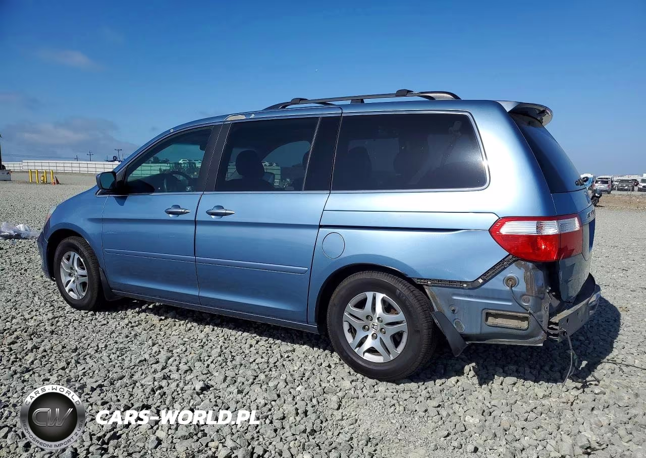 2005 Honda Odyssey Exl VIN:5FNRL387X5B107163 - 2