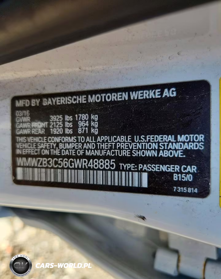 2016 Mini Cooper Countryman VIN:WMWZB3C56GWR48885 - 12