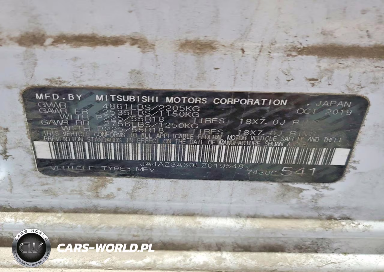 2020 Mitsubishi Outlander Se VIN:JA4AZ3A30LZ019548 - 13