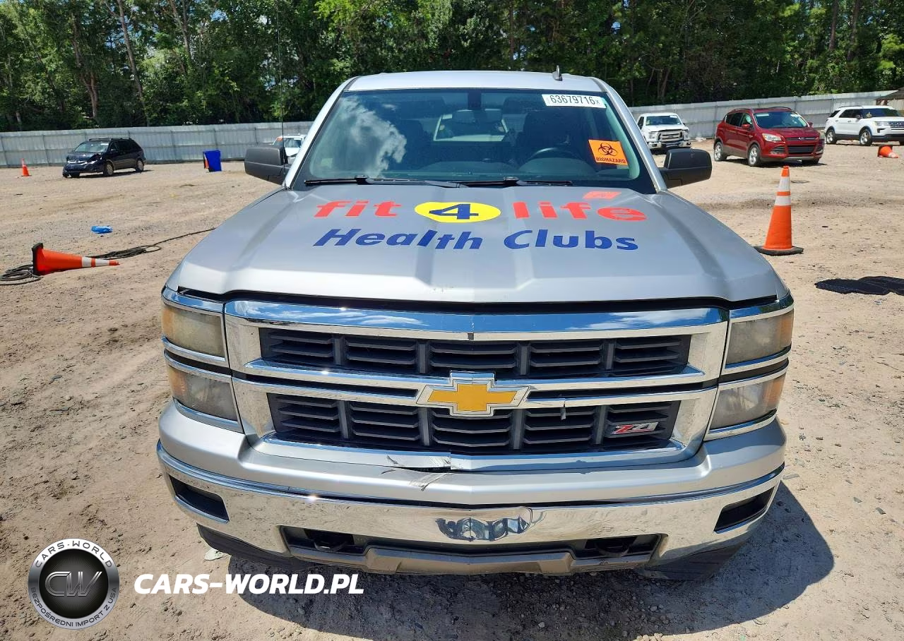 2014 Chevrolet Silverado C1500 Lt VIN:1GCRCREC8EZ248070 - 5