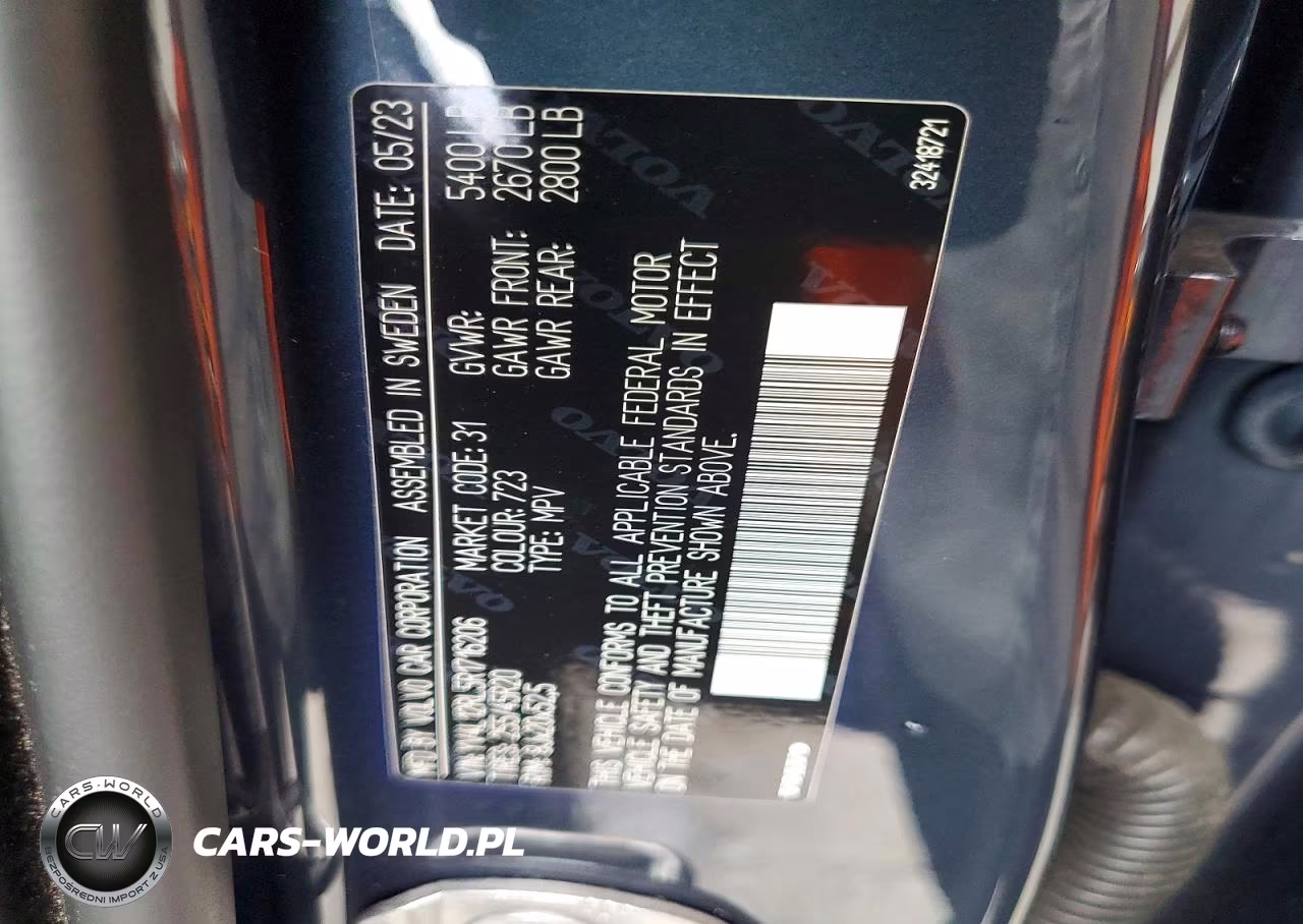 2024 Volvo Xc60 Plus VIN:YV4L12RL5R1716206 - 13