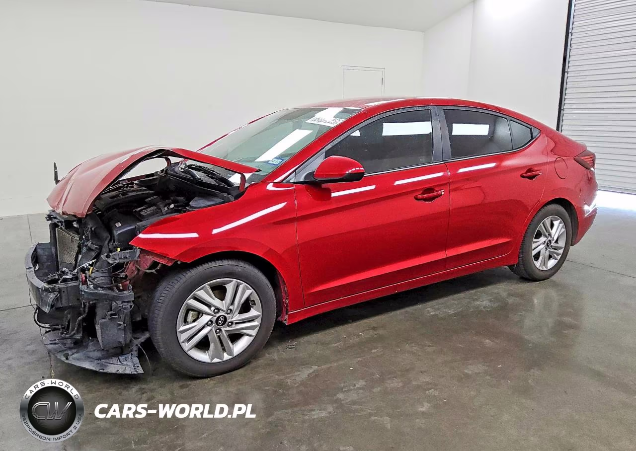 2019 Hyundai Elantra Sel VIN:KMHD84LF5KU888642 - 1