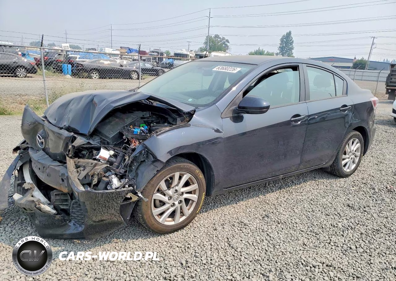 2012 Mazda 3 I VIN:JM1BL1V80C1658839 - 1