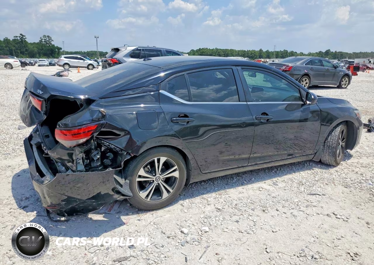 2022 Nissan Sentra Sv VIN:3N1AB8CV6NY269026 - 3