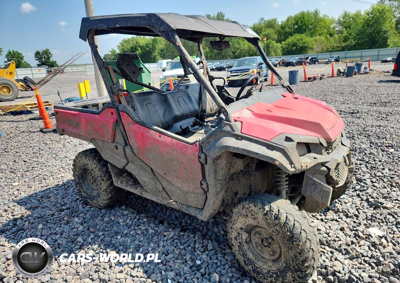 2018 Honda Sxs1000 Utility Vehicle
