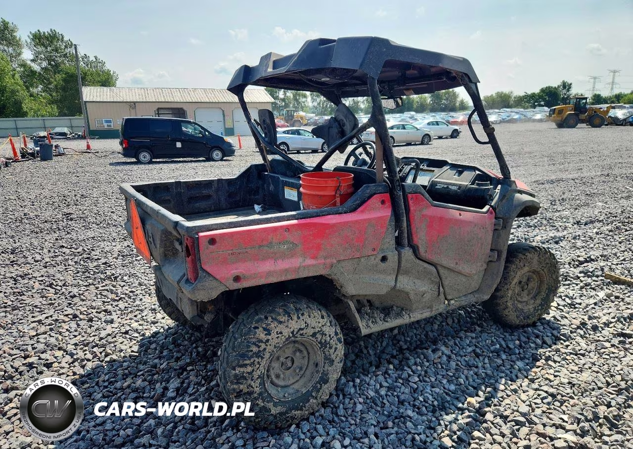 2018 Honda Sxs1000 Utility Vehicle VIN:1HFVE04A7J4202201 - 4