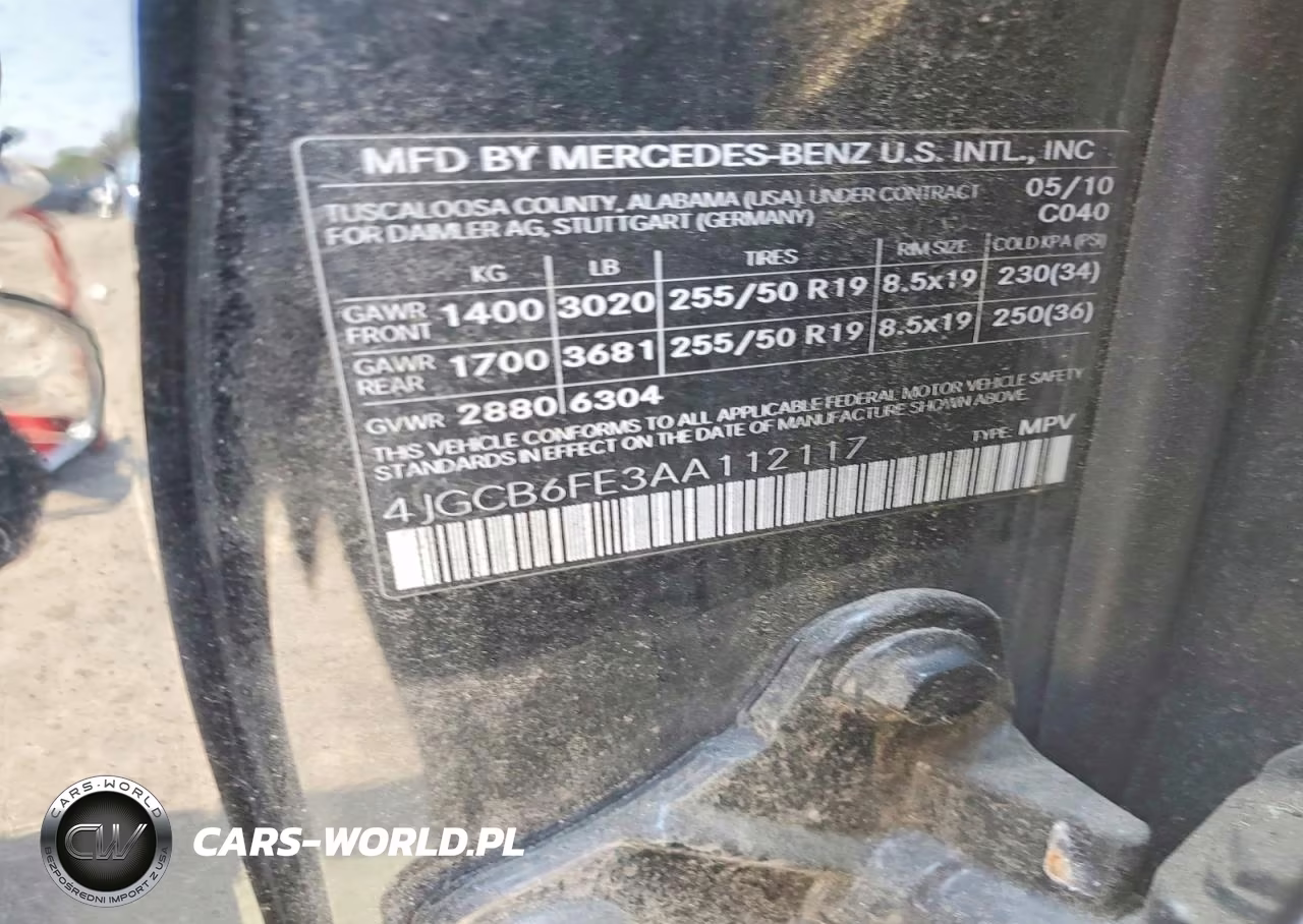 2010 Mercedes-Benz R 350 4Matic VIN:4JGCB6FE3AA112117 - 13