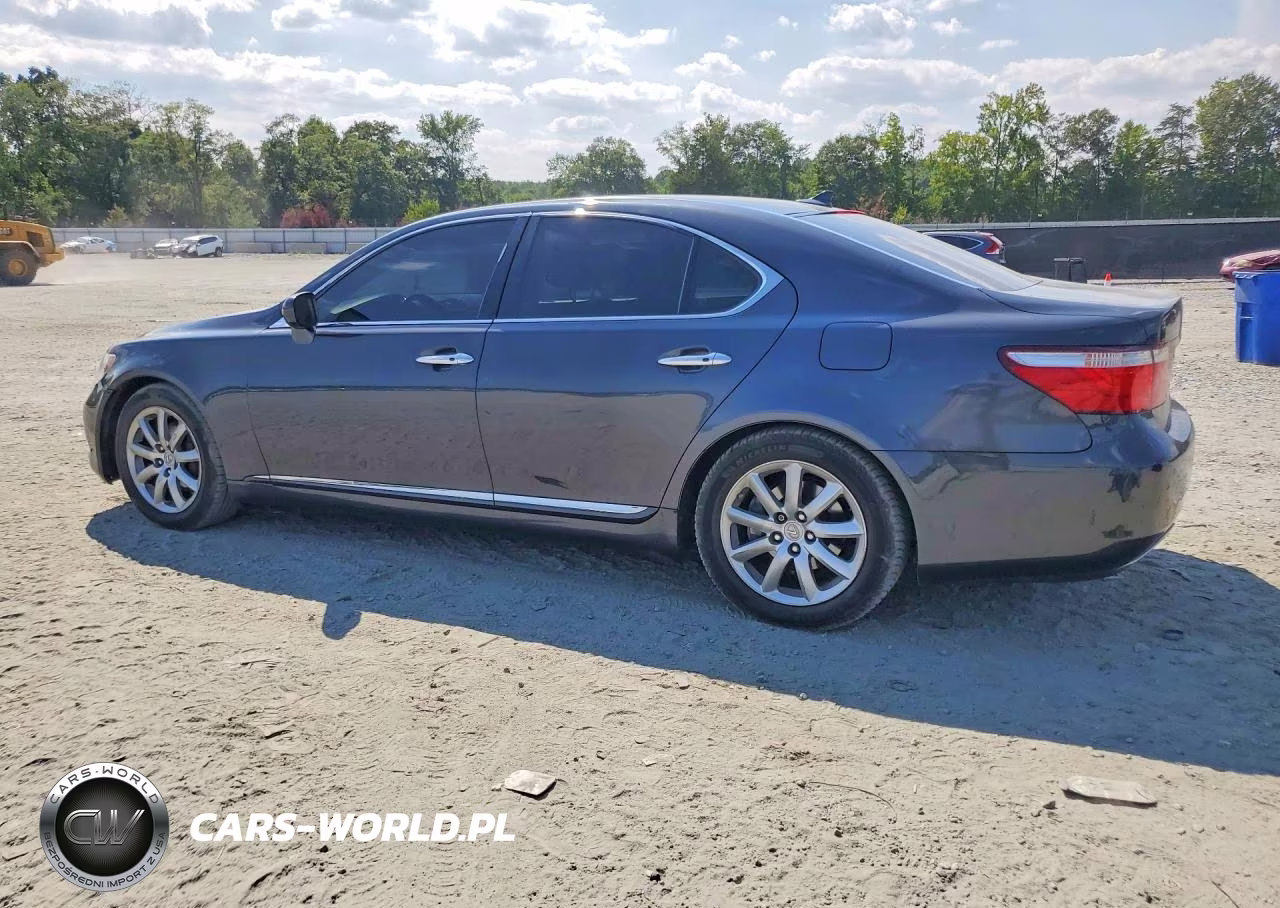 2007 Lexus Ls 460 VIN:JTHBL46F875049316 - 2
