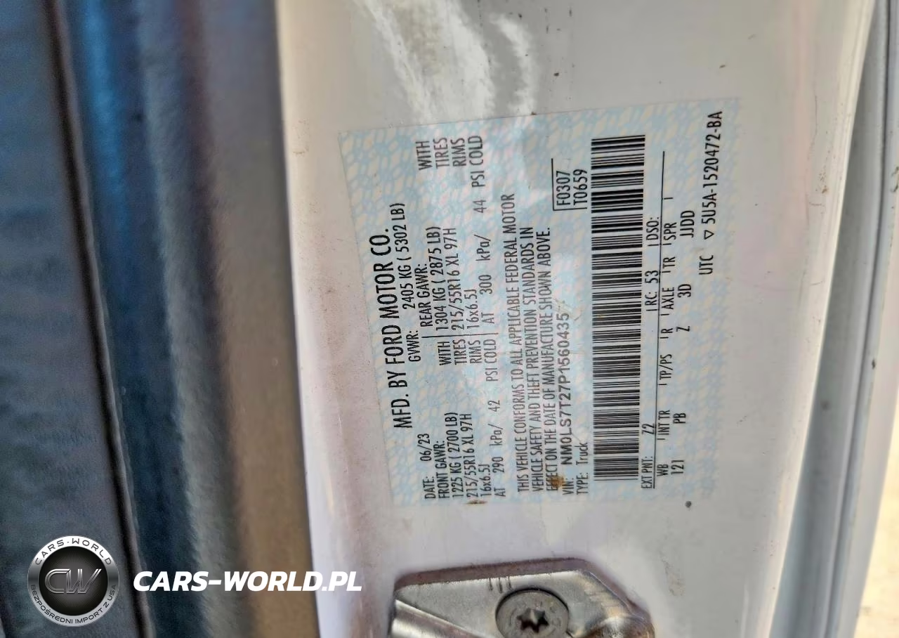 2023 Ford Transit Connect Xlt VIN:NM0LS7T27P1560435 - 13