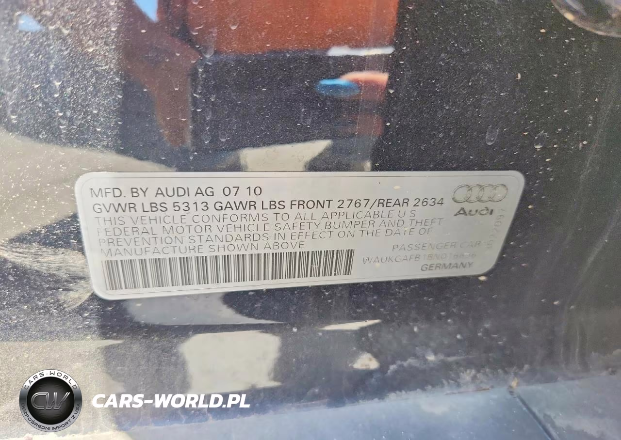 2011 Audi A6 Prestige VIN:WAUKGAFB1BN016696 - 12