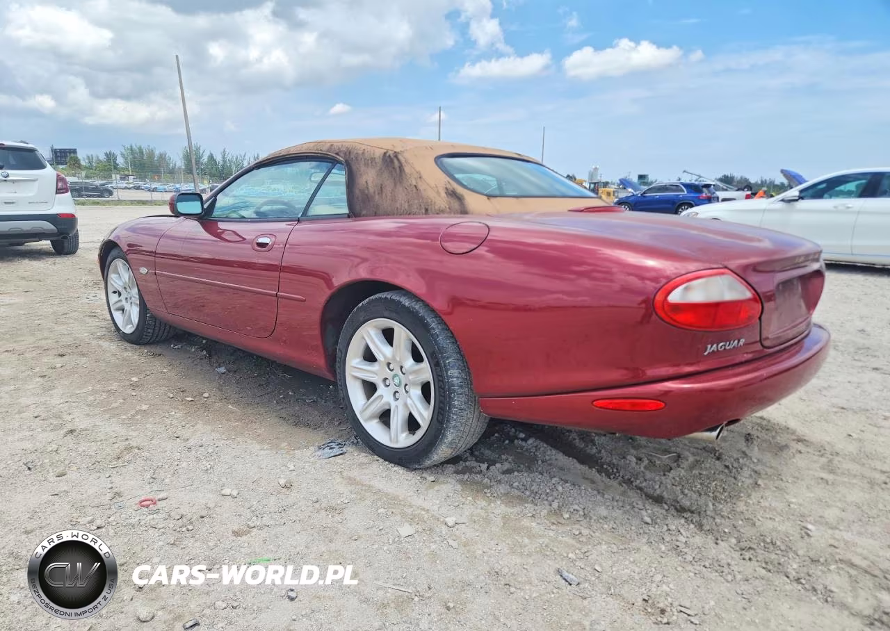 2000 Jaguar Xk8 VIN:SAJJA42C6YNA01804 - 2