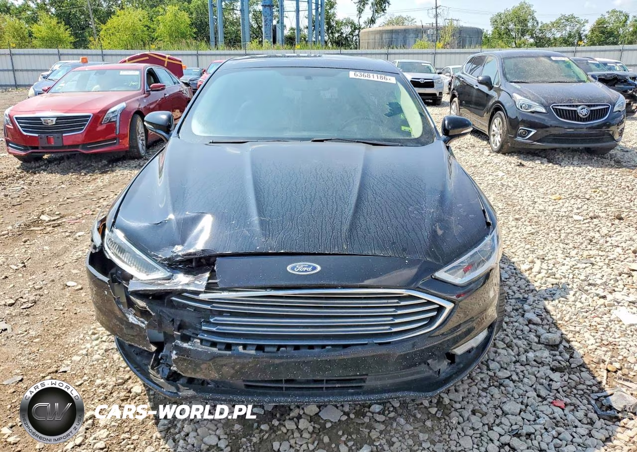 2017 Ford Fusion Se VIN:3FA6P0HD4HR405888 - 5