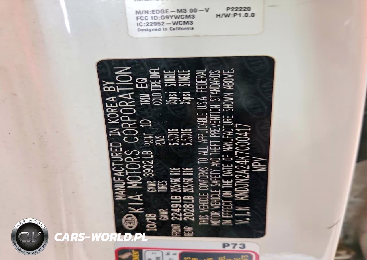 2019 Kia Soul Base VIN:KNDJN2A24K7000417 - 12