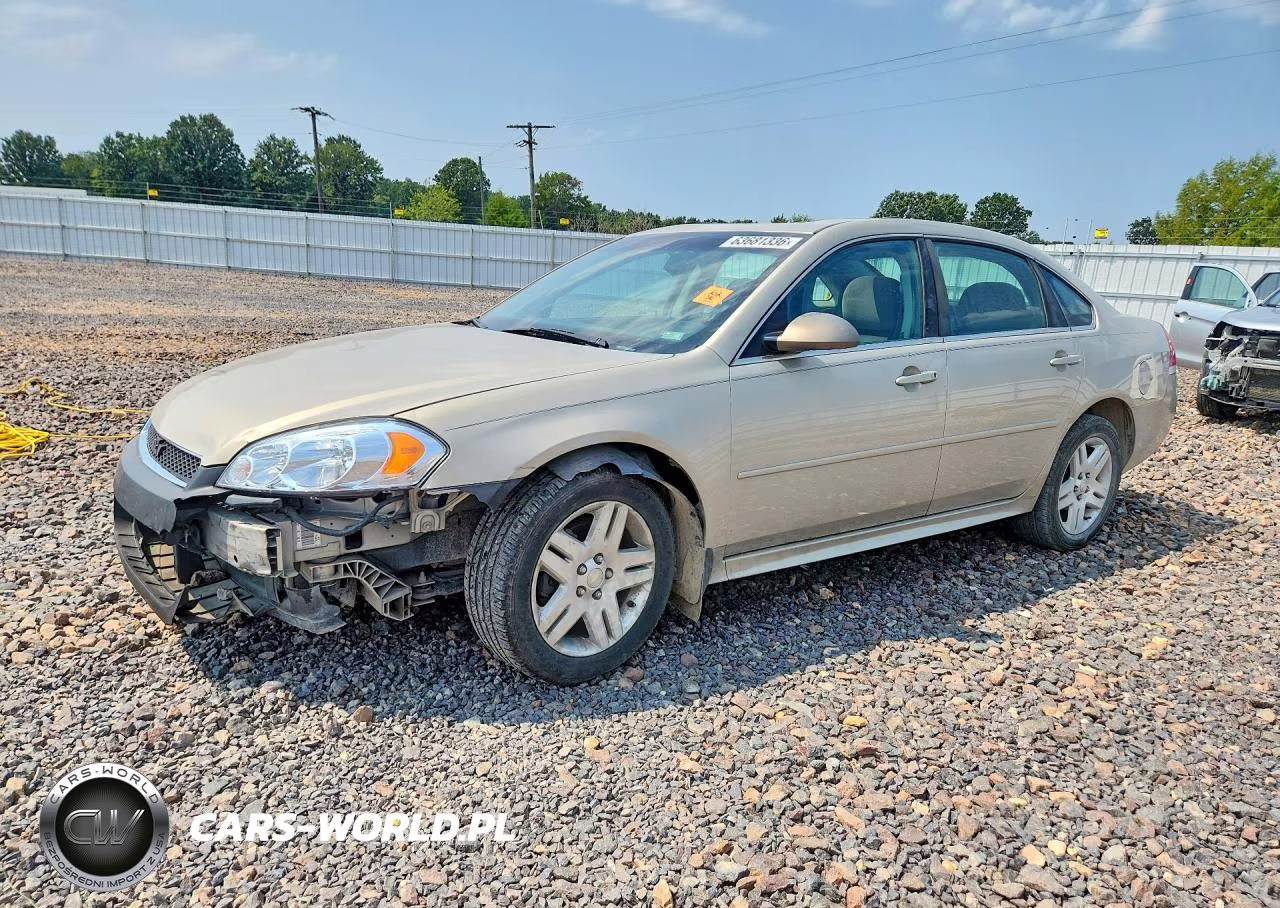 2012 Chevrolet Impala Lt VIN:2G1WG5E34C1315116 - 1