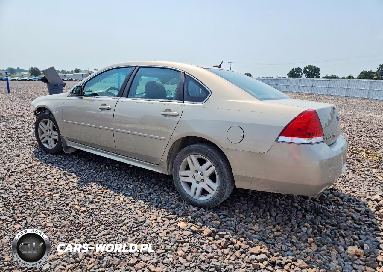 2012 Chevrolet Impala Lt VIN:2G1WG5E34C1315116 - 2