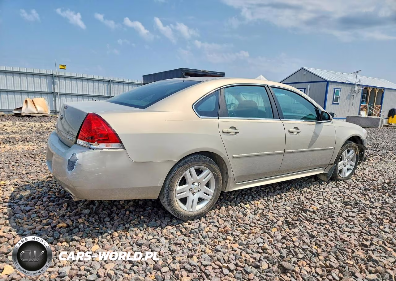2012 Chevrolet Impala Lt VIN:2G1WG5E34C1315116 - 3