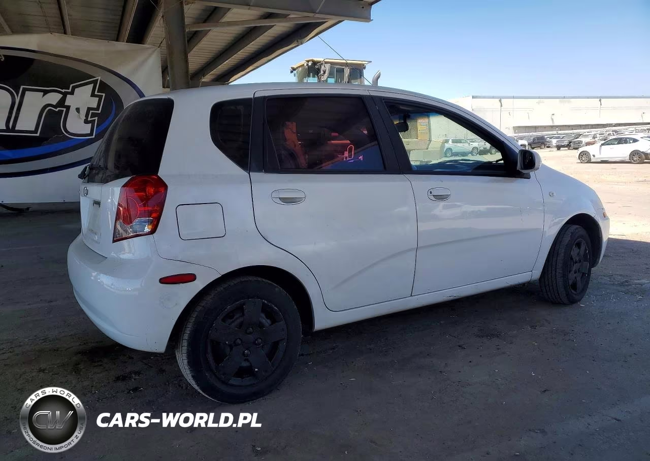 2006 Chevrolet Aveo Base VIN:KL1TD66686B674529 - 3
