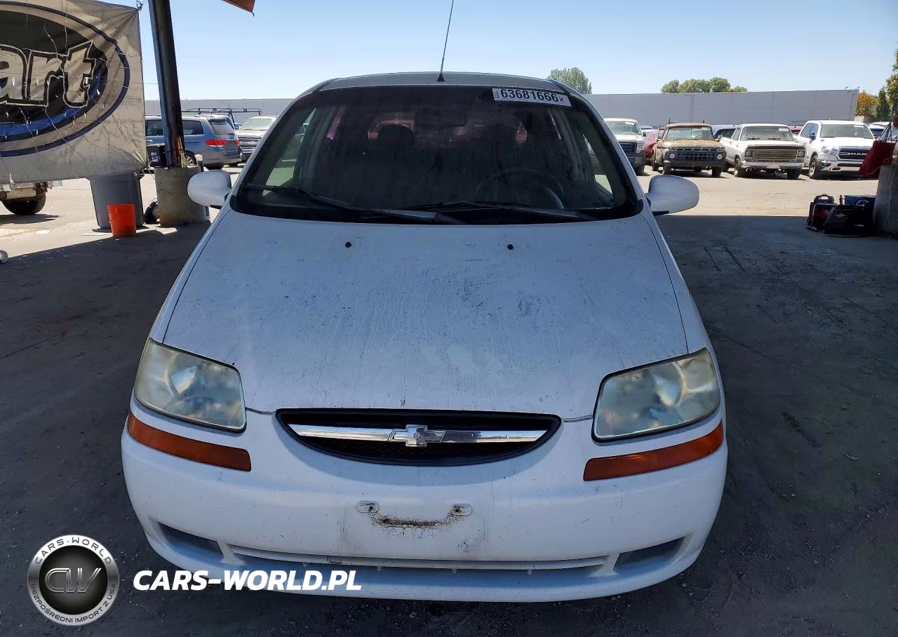 2006 Chevrolet Aveo Base VIN:KL1TD66686B674529 - 5