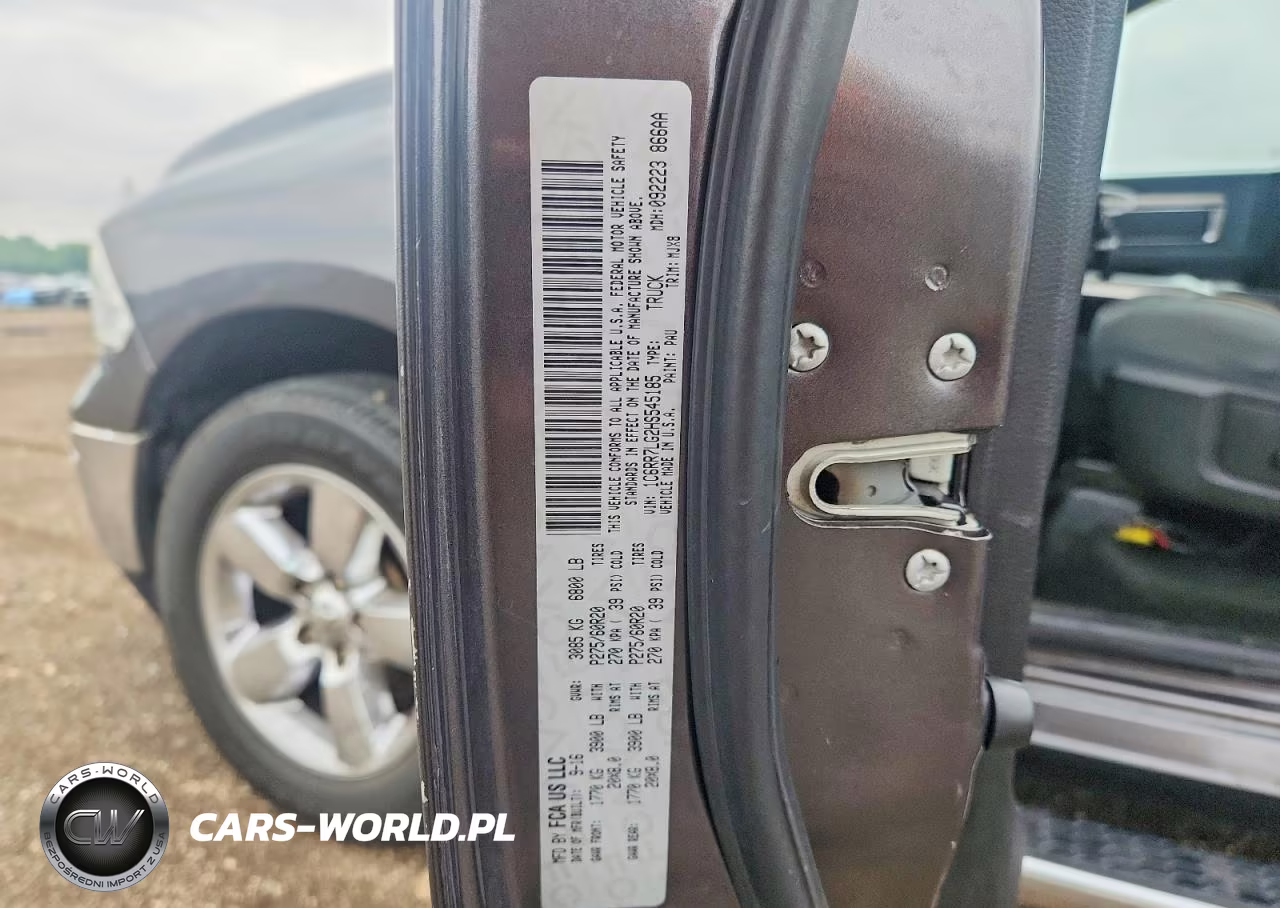 2017 Ram 1500 Slt VIN:1C6RR7LG2HS545185 - 12