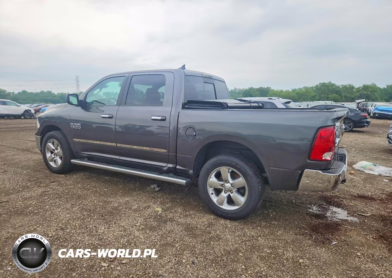 2017 Ram 1500 Slt VIN:1C6RR7LG2HS545185 - 2