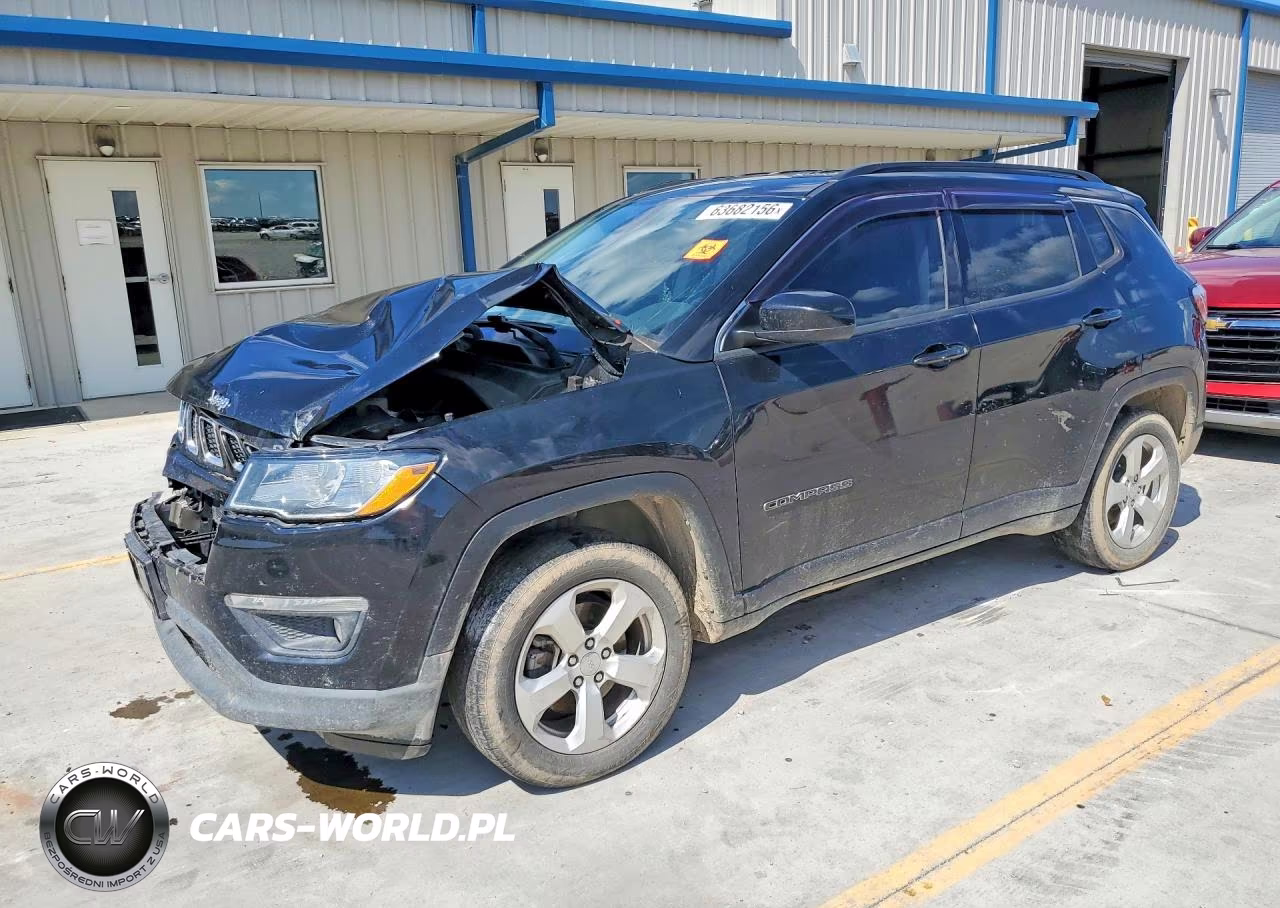 2018 Jeep Compass Latitude VIN:3C4NJDBB6JT246094 - 1