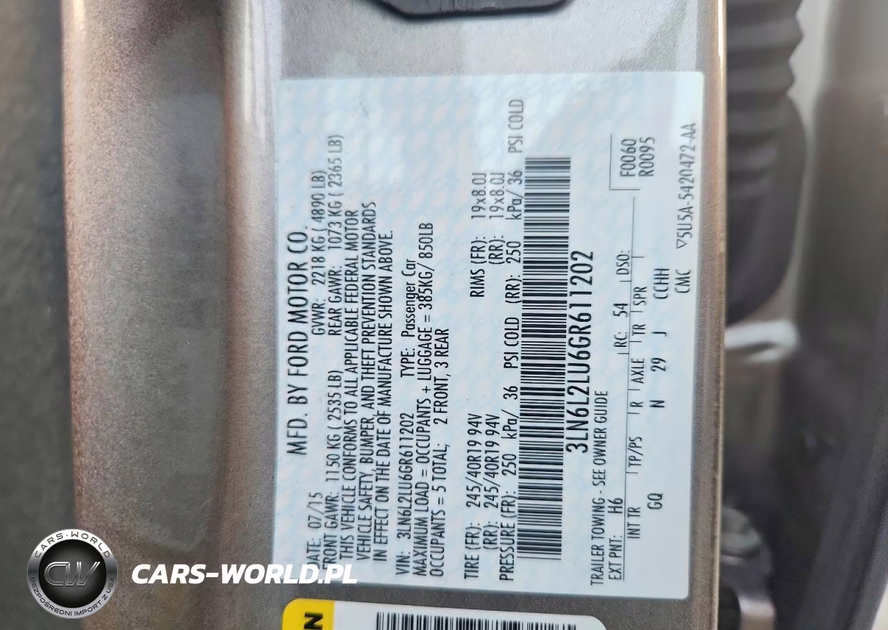 2016 Lincoln Mkz Hybrid VIN:3LN6L2LU6GR611202 - 13