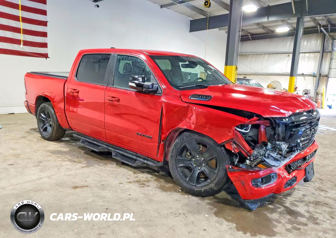 2021 Ram 1500 Big Horn-Lone Star VIN:1C6SRFFT5MN680349 - 4