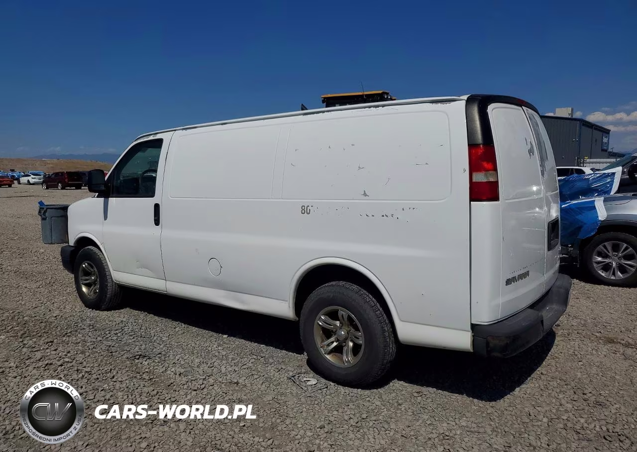 2008 GMC Savana G1500 VIN:1GTFG15X581105561 - 2