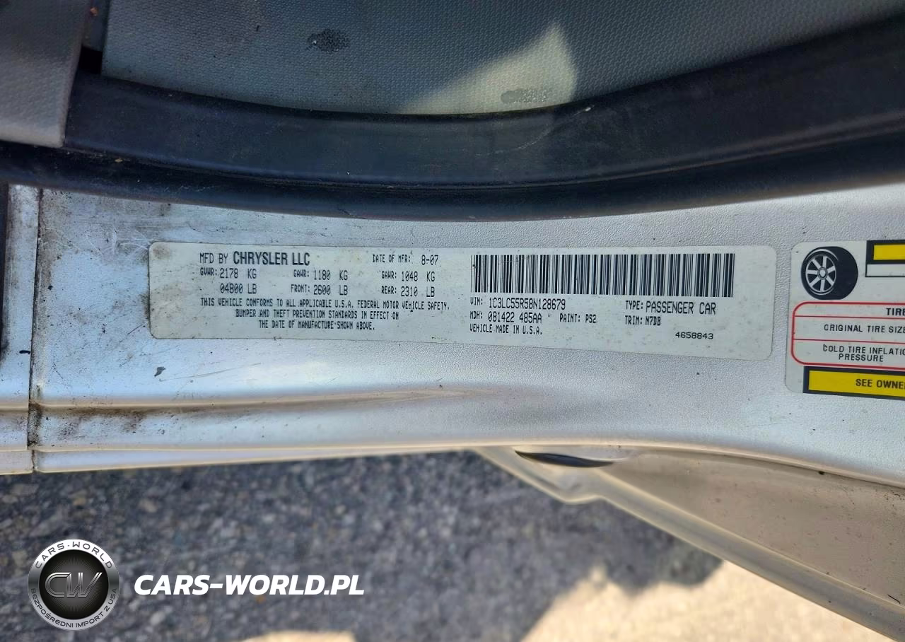 2008 Chrysler Sebring Touring VIN:1C3LC55R58N128679 - 13