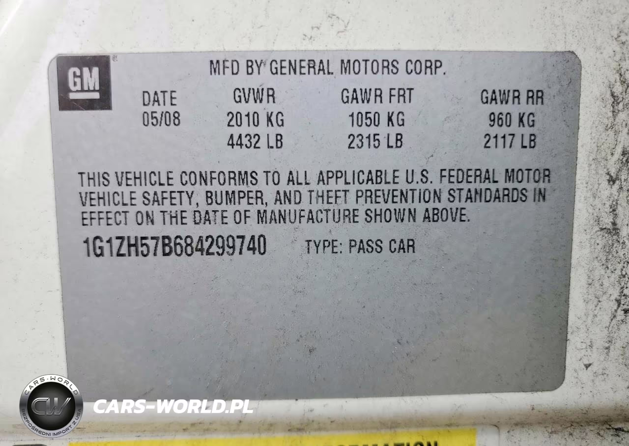 2008 Chevrolet Malibu 1Lt VIN:1G1ZH57B684299740 - 12