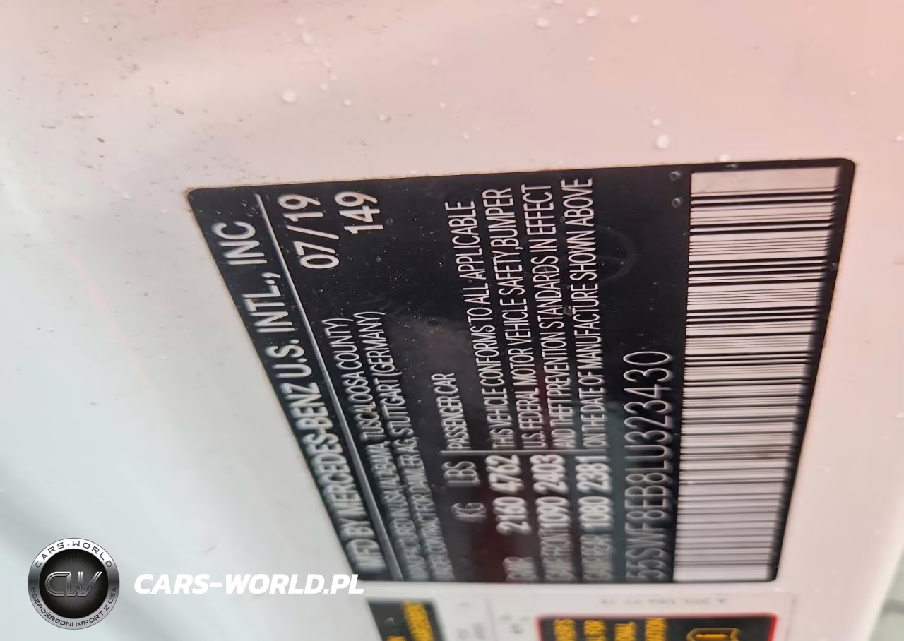 2020 Mercedes-Benz C 300 4Matic VIN:55SWF8EB8LU323430 - 13
