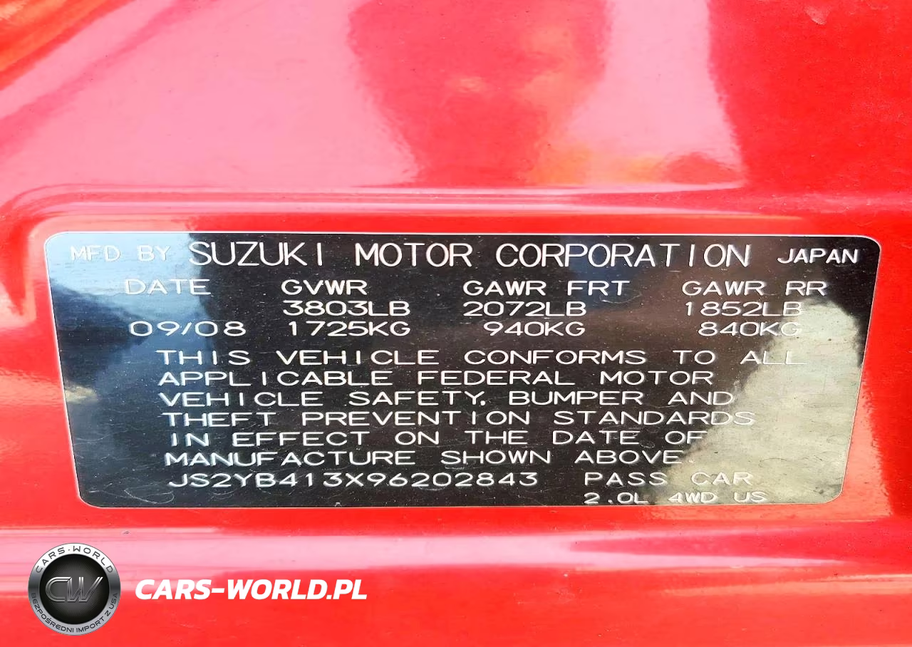 2009 Suzuki Sx4 Technology VIN:JS2YB413X96202843 - 13
