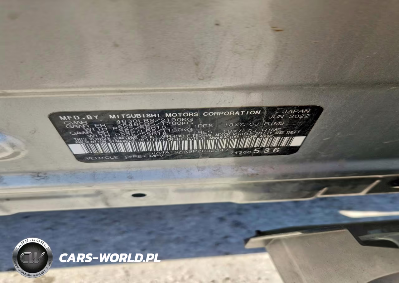 2023 Mitsubishi Eclipse Cross Le VIN:JA4ATVAA9PZ002247 - 14