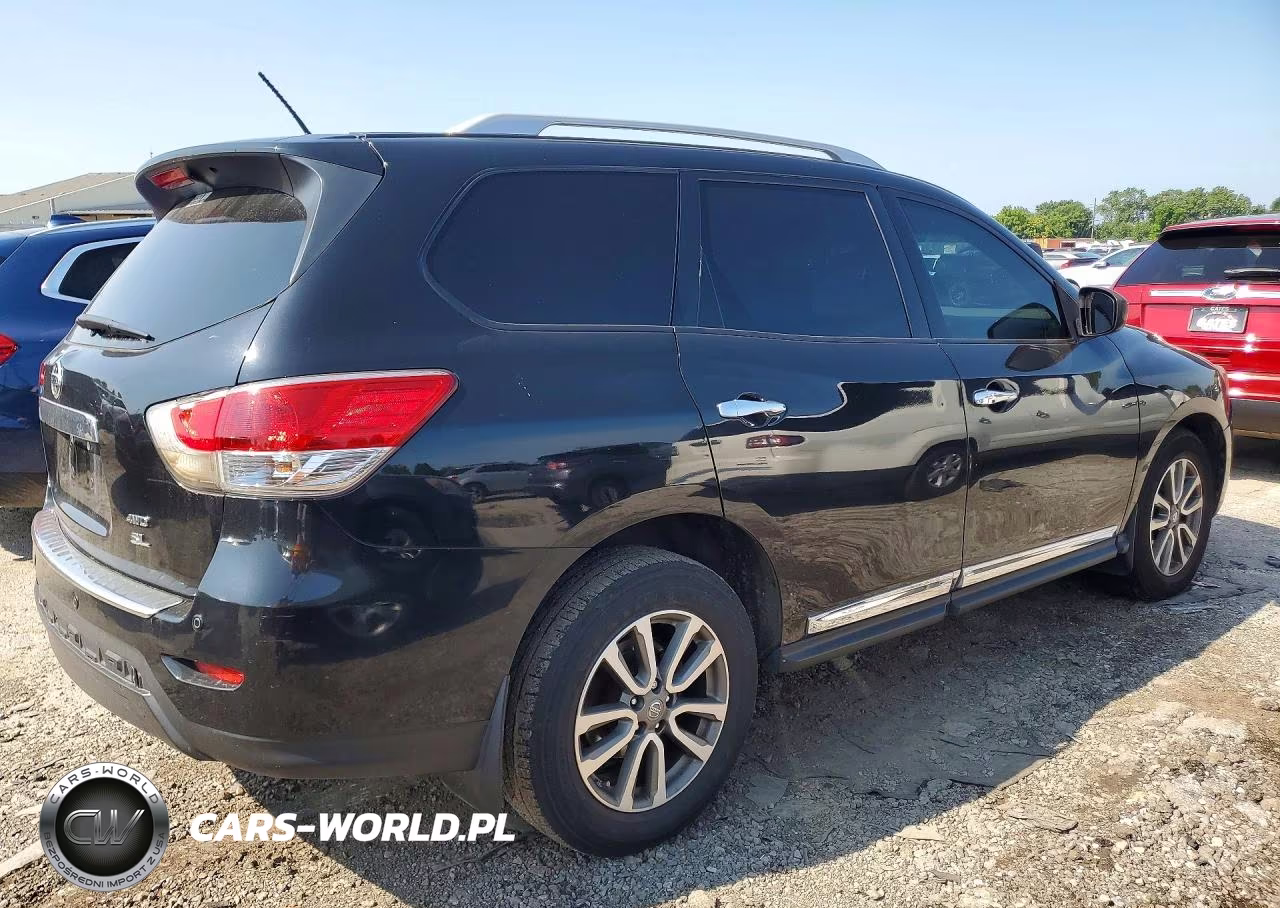 2015 Nissan Pathfinder Sl VIN:5N1AR2MMXFC666370 - 3
