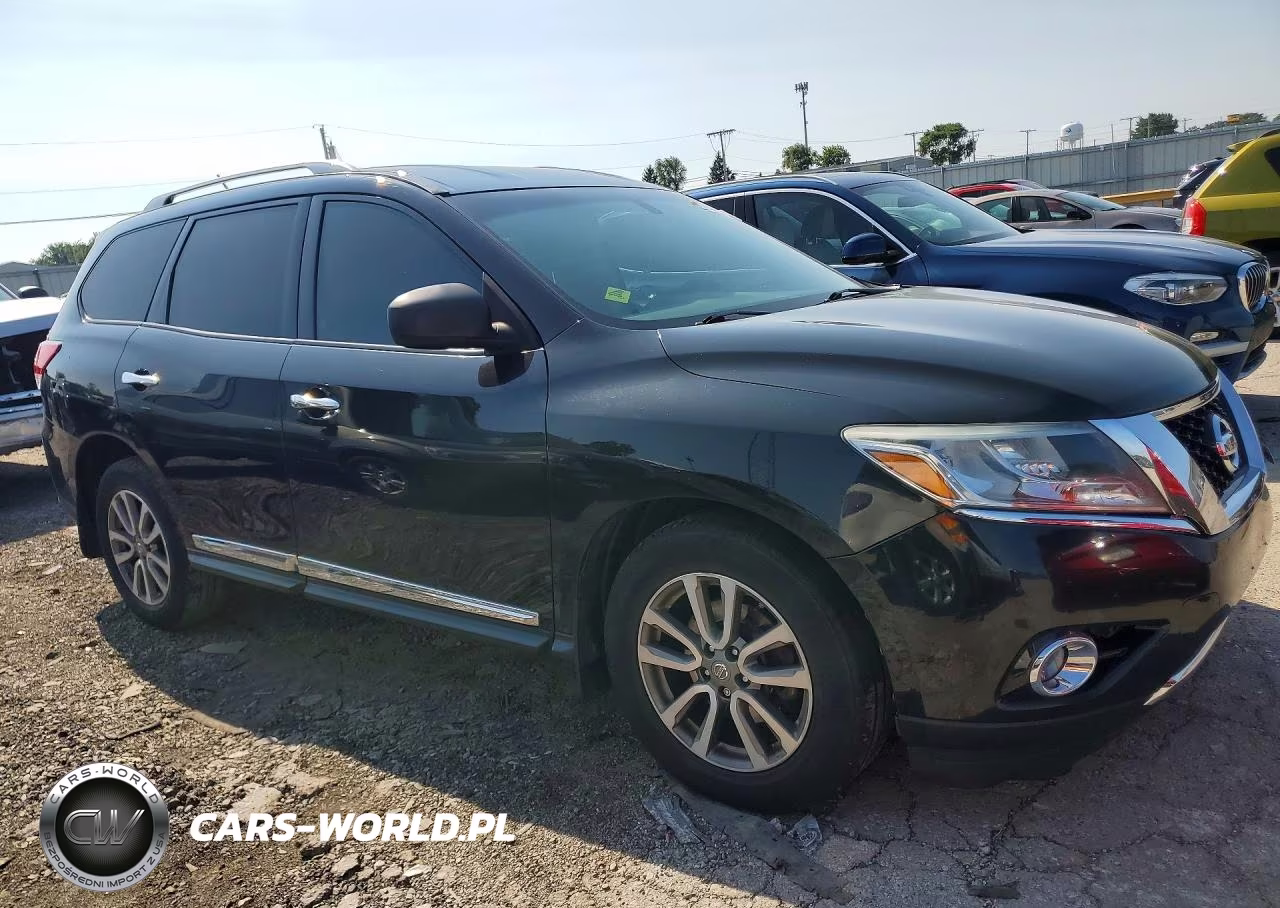 2015 Nissan Pathfinder Sl VIN:5N1AR2MMXFC666370 - 4
