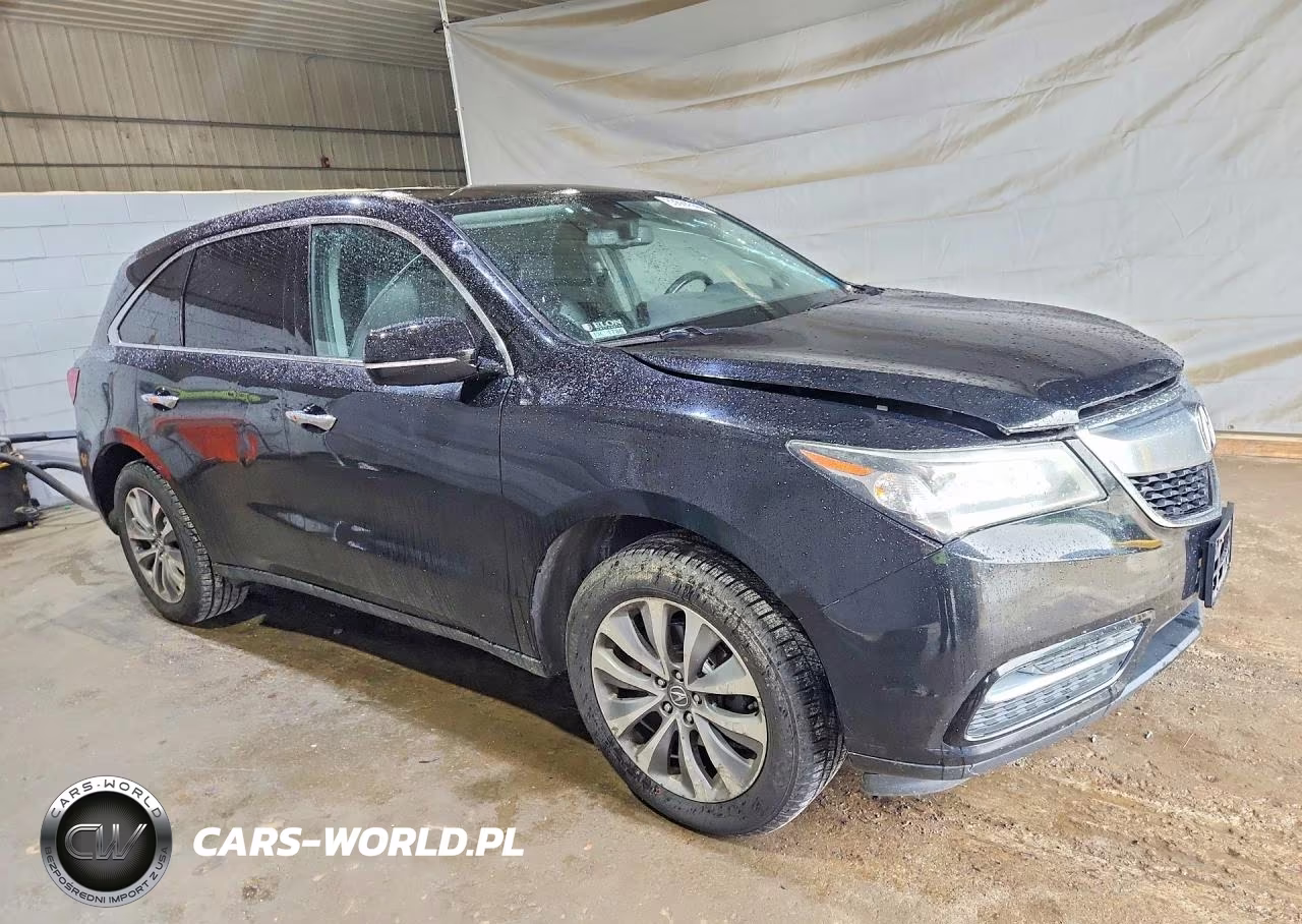 2015 Acura Mdx Technology VIN:5FRYD4H43FB023299 - 4