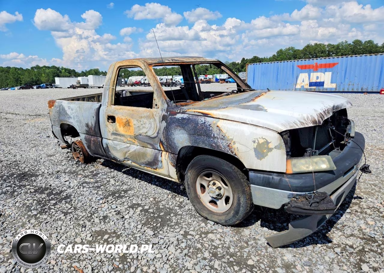 2004 Chevrolet Silverado C1500 VIN:1GCEC14X84Z271156 - 4