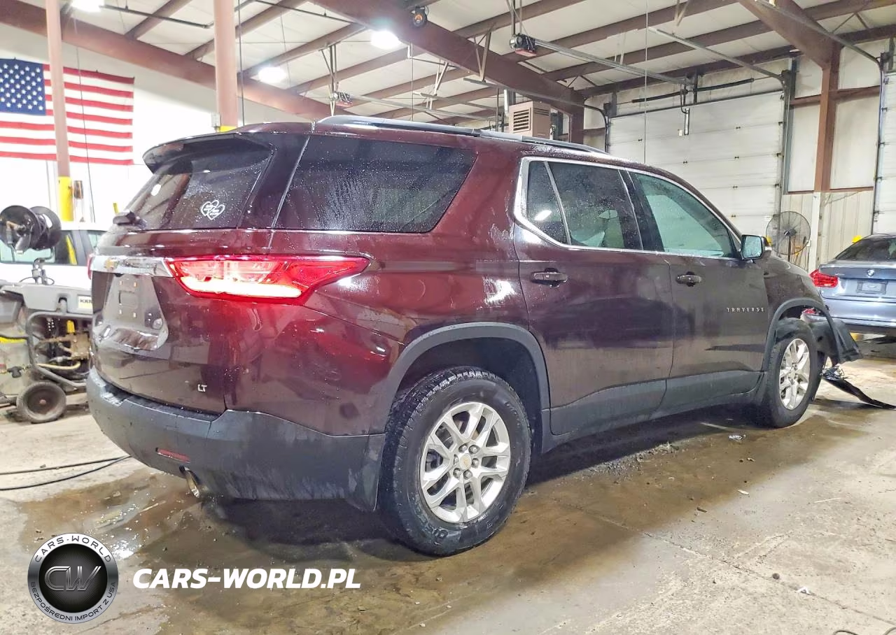 2021 Chevrolet Traverse Lt VIN:1GNEVGKW6MJ191139 - 3