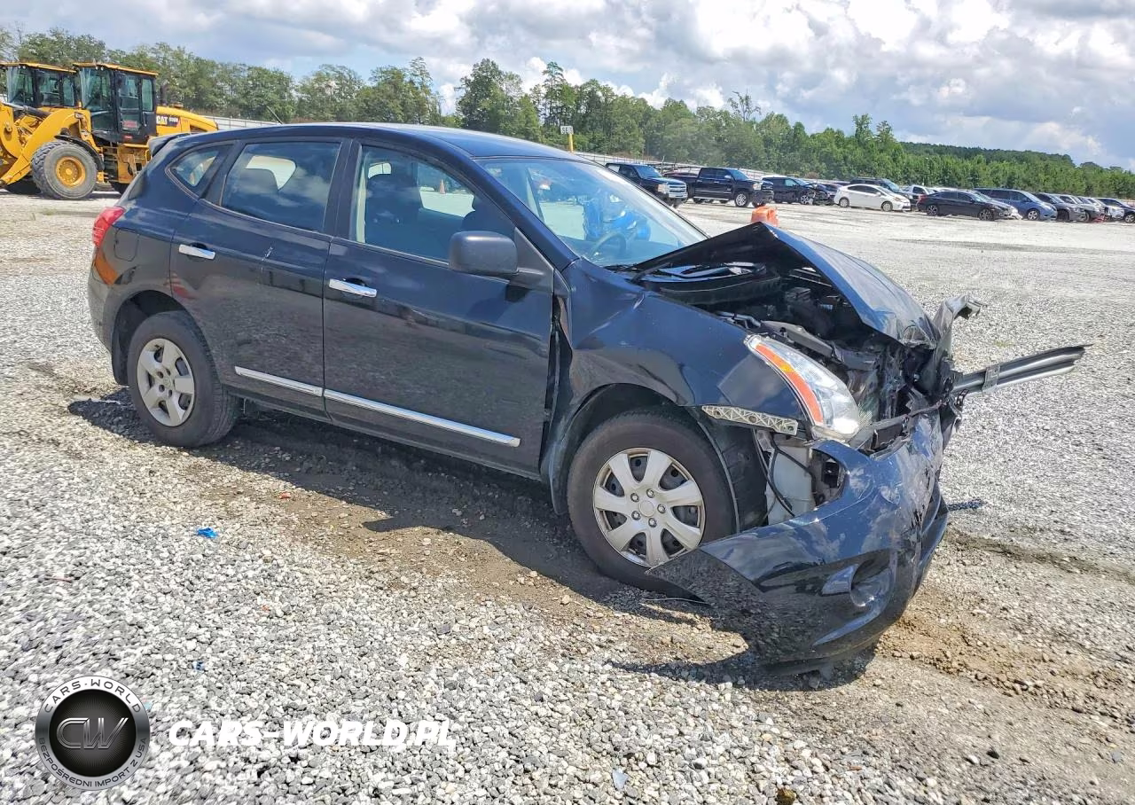 2013 Nissan Rogue S VIN:JN8AS5MT7DW542994 - 4