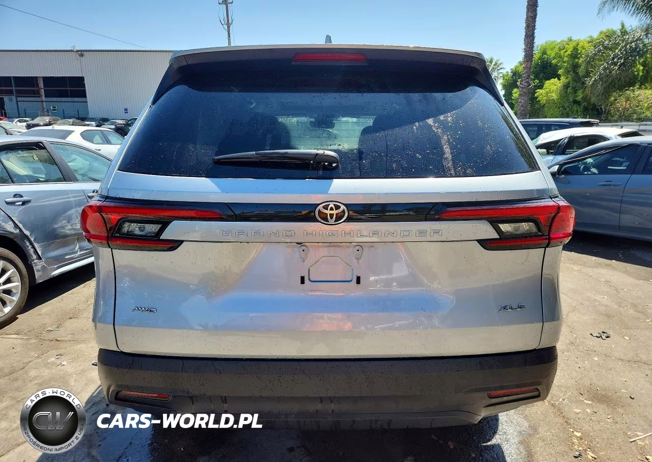2025 Toyota Grand Highlander Xle VIN:5TDAAAB54SS090267 - 6
