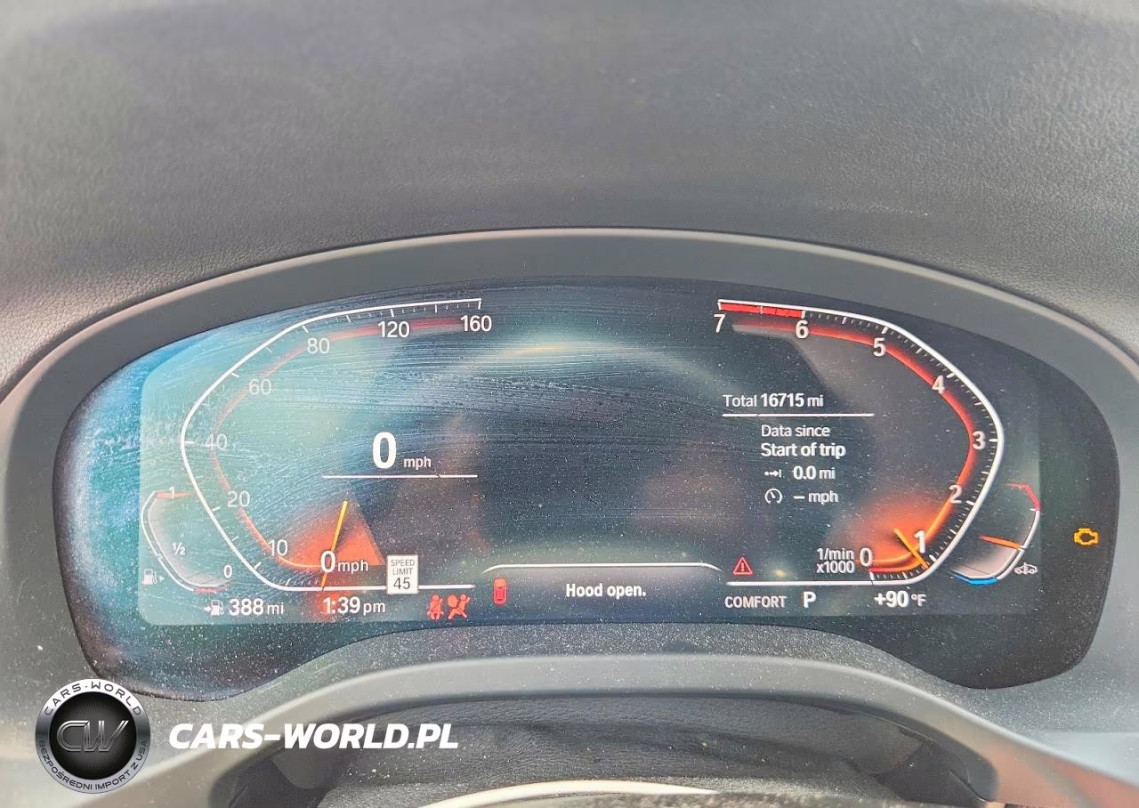 2021 BMW X3 Sdrive30I VIN:5UXTY3C02M9E50657 - 9