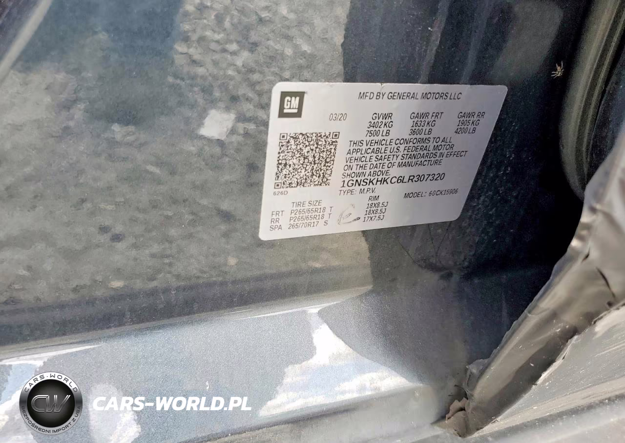 2020 Chevrolet Suburban K1500 Lt VIN:1GNSKHKC6LR307320 - 14