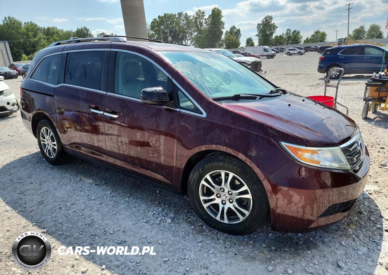 2013 Honda Odyssey Exl VIN:5FNRL5H62DB079523 - 4