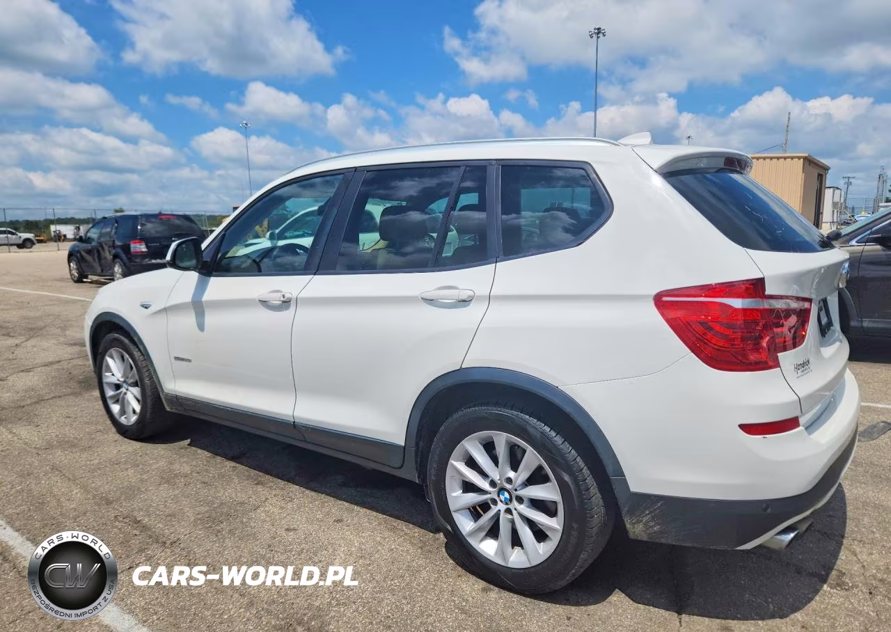 2015 BMW X3 Sdrive28I VIN:5UXWZ7C50F0F75855 - 2
