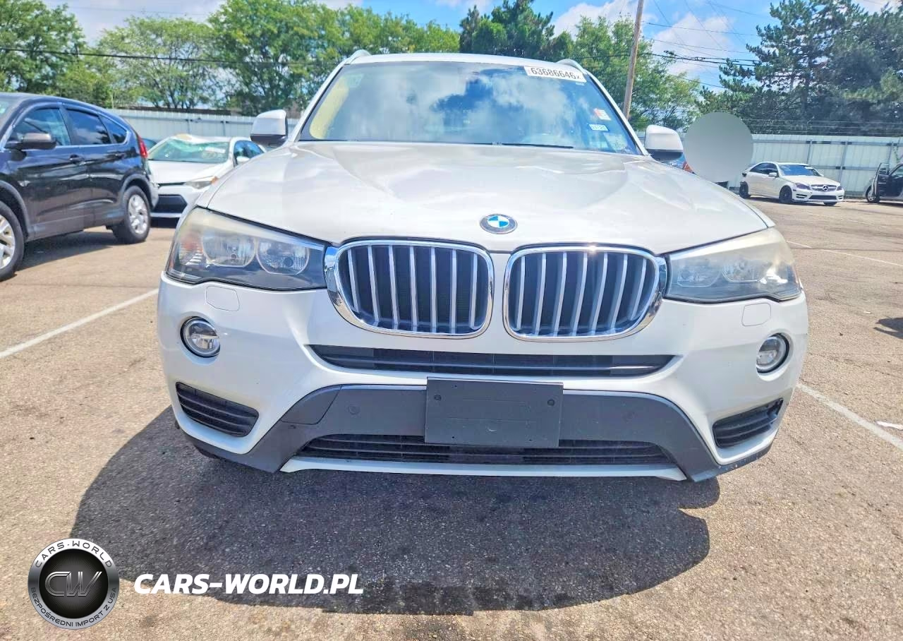 2015 BMW X3 Sdrive28I VIN:5UXWZ7C50F0F75855 - 5
