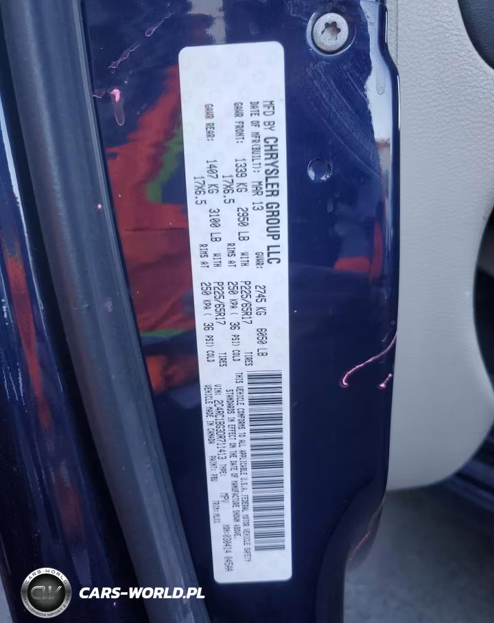 2013 Chrysler Town & Country Touring VIN:2C4RC1BG3DR711413 - 12