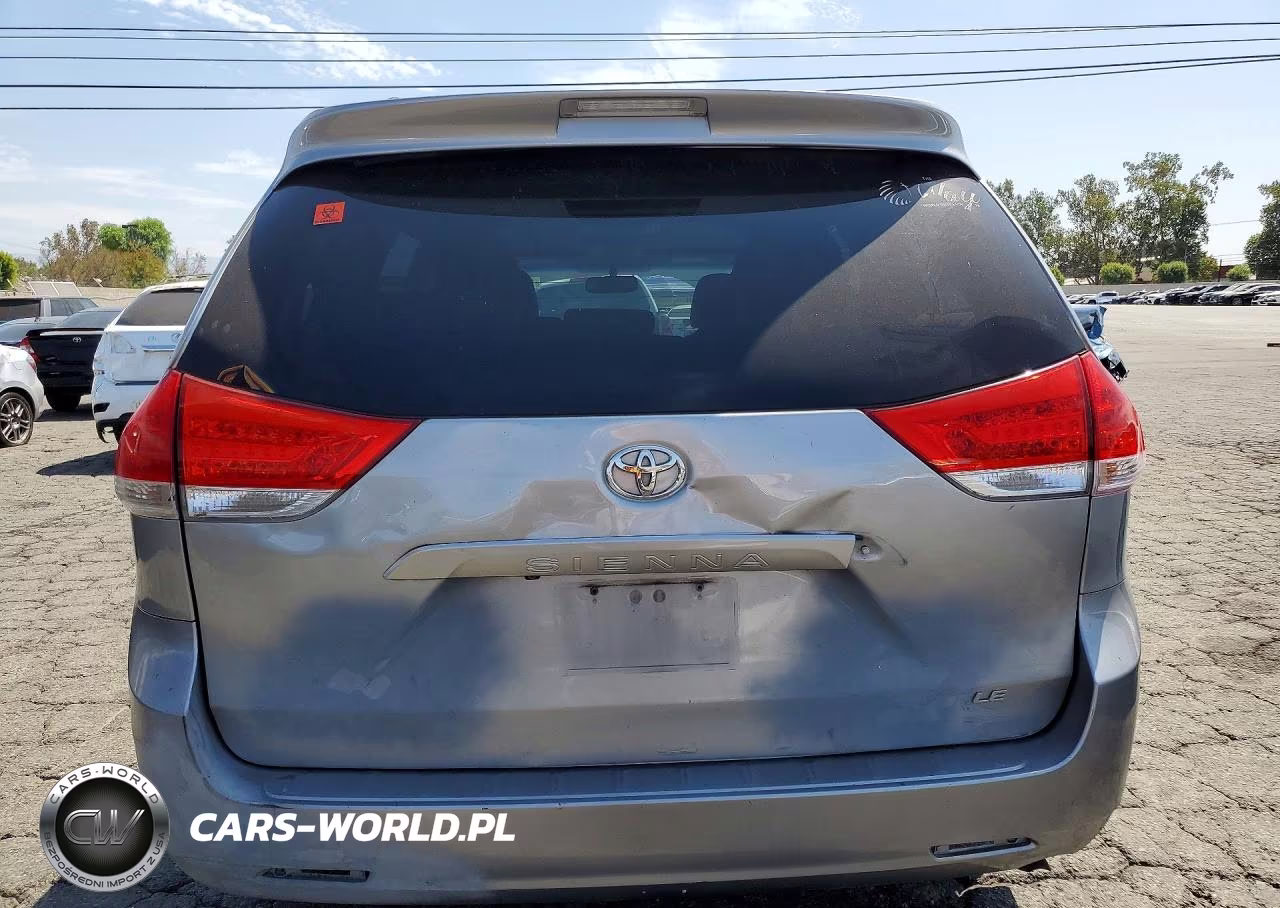 2011 Toyota Sienna Le VIN:5TDKK3DC4BS020387 - 6