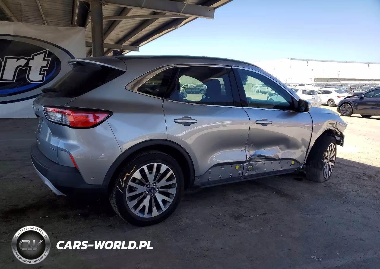 2021 Ford Escape Titanium VIN:1FMCU9DZ2MUA59219 - 3